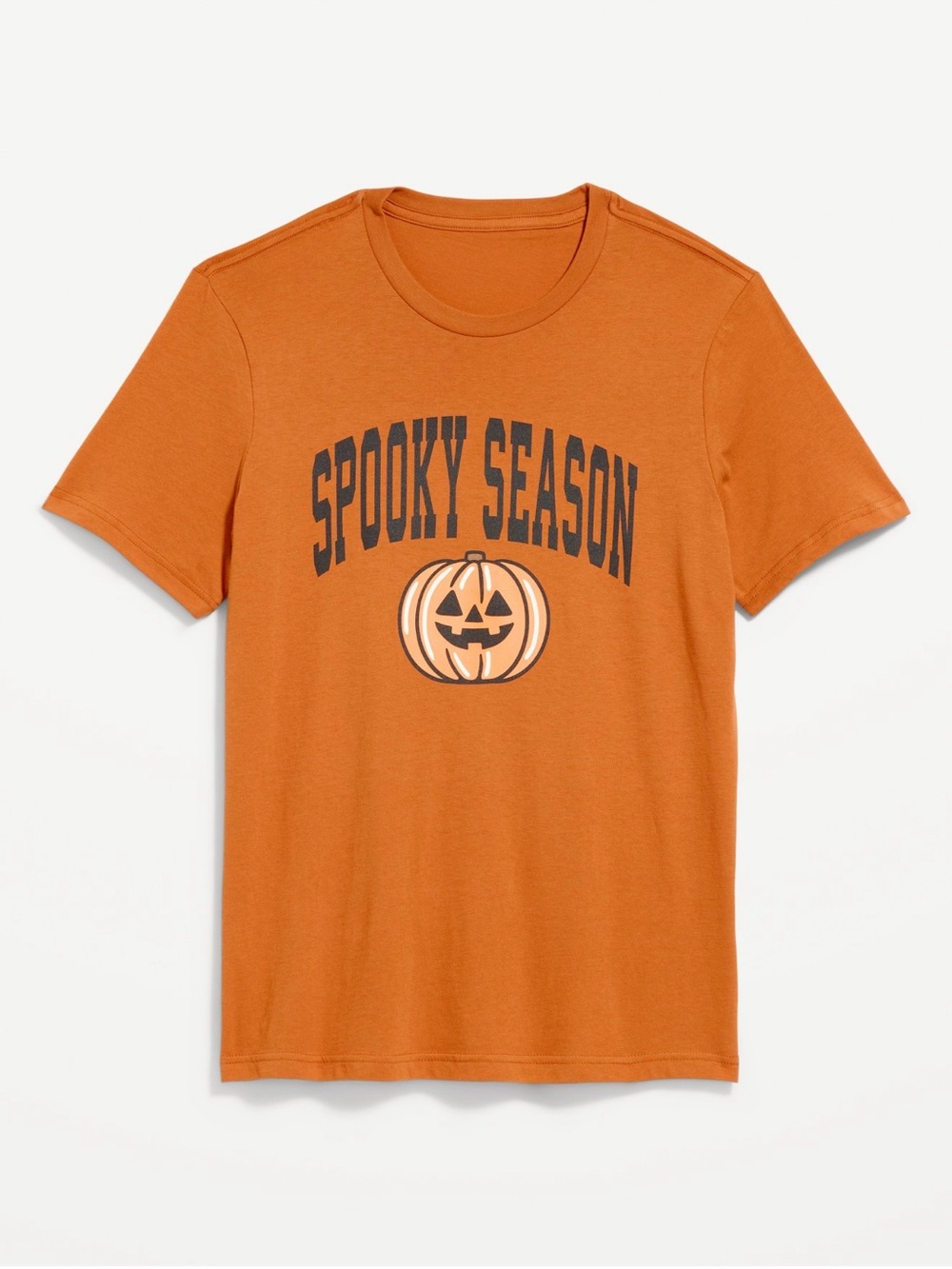 Old Navy Orange Short-Sleeve "Spooky Season" Pumpkin 🎃 Graphic Tee